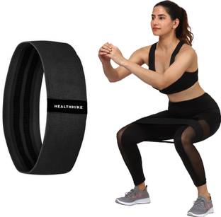 HealthHike Fabric Resistance Band, Loop Hip Band for Women & Men | Booty Bands for Exercise Fitness Band