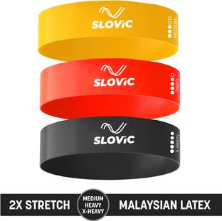 SLOVIC Resistance Mini Loop Bands for Workout | Toning Exercise Bands Resistance Band