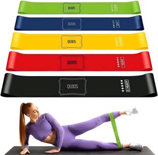 QUXIS Latex Resistance Loop Band |Exercise Band | Stretch Band Resistance Band Resistance Band
