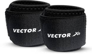 VECTOR X WB-100 Black Wristband For Gym Sports Fitness Band