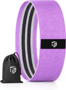 FirstFit Pull Up Resistance Bands, Stretch Exercise Wide Workout Hip Loop Bands (L, 16.5") Resistance Band