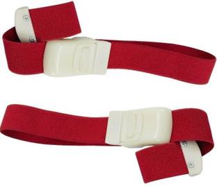 Bos Medicare Surgical Elastic Tourniquet Belt Reusable Medical Arm Band with Plastic Buckle Pack of 2 Shirt Hospital Scrub