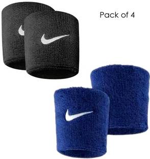 GENXTRA Blue & Black best quality wrist band (pack of 4) Fitness Band
