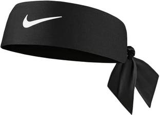 NIKE Dri-Fit Head Tie 4.0 Black/White Fitness Band
