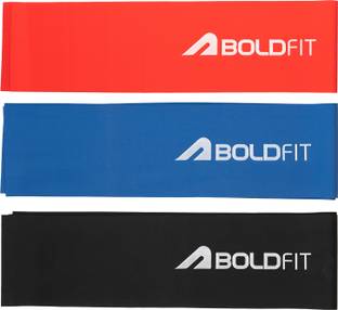 BOLDFIT Resistance Bands Stretch Band Exercise Band Gym Band Stretch Band for Gym Fitness Band4.11,581 Ratings&148 ReviewsType: Fitness BandColor: Red, Blue & BlackWidth: 10 inchLength: 175 inchNA₹599