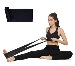 HealthHike Yoga Band Resistance Exercise Band for exercise Latex-Free Theraband 5 ft x 5inch Fitness Band