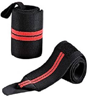 Dr Pacvu Cotton Wrist Band/Wraps with Thumb Loop for Gym,Weight Lifting Workout,Arm Bands Fitness Band