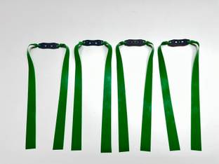 Marksman GZK 4 Pcs of 24CM Length Fast Rebound Replacement Catapult Flat Rubber Band Fitness Band