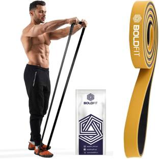 BOLDFIT Heavy Resistance Band For Exercise & Stretching Resistance Tube For Men & Women Resistance Band