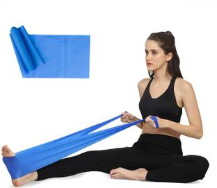 GymWar Latex Resistance Thera Exercise Band|100% Natural Resistance Band (Blue) Resistance Band