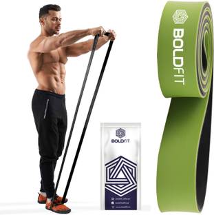 BOLDFIT Heavy Resistance Band For Exercise & Stretching Resistance Tube For Men & Women Resistance Band