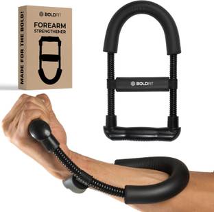 BOLDFIT Forearms Equipment Wrist Exercise Equipment Forearm Exercise Forearm Grip Arm Hand Grip/Fitness Grip