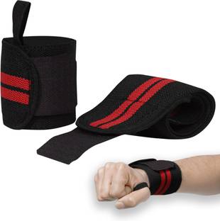 Manogyam Wrist Support Band for Men and Women - Pair Hand Grip/Fitness Grip