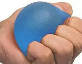 Renewa Stress Release Gel Ball Safe Strong Long lasting (Blue) Hand Grip/Fitness Grip