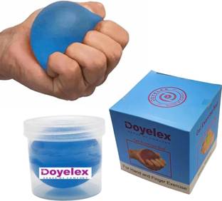 Doyelex Gel Exercise Ball for Hand & Finger Exercise and Wrist Muscles Strengthening Hand Grip/Fitness Grip