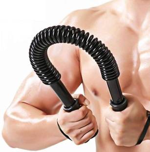 Fitnesstricks 40 kg Power Twister Bar Exercise Equipment for Upper Body Strengthening Workouts Multi-training Bar