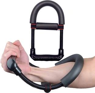 utkrist Forearm wrist exerciser equipment enhanced biceps and triceps pack of 1 Hand Grip/Fitness Grip