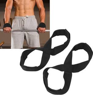 KIKWIT Figure 8 lifting straps Weight Lifting Straps, Wrist Straps, Hand Wrist strap Hand Grip/Fitness Grip