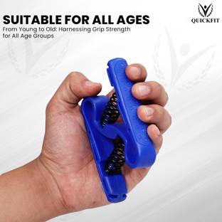 QUICK FIT Z-Type Gripsters Finger Exerciser Hand Grip Hand Wrist Muscle Training Hand Grip/Fitness Grip