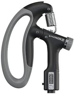 iamalot Adjustable D- Shaped Hand Gripper with Counter| Hand Grip (100 kg) Hand Grip/Fitness Grip