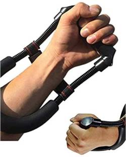 KASO Muscular Adjustable Black Forearm Exercise Strength Training Equipment Fitness Hand Grip/Fitness Grip