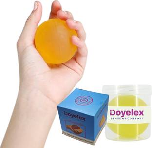 Doyelex Gel Exercise Ball for Hand Therapy & Wrist Muscles Strengthening Hand Grip/Fitness Grip