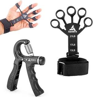 ADONYX Hand Strengthener Flexion Extension Training & Strengthener Exerciser Hand Grip/Fitness Grip