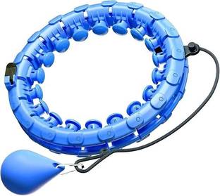 ZYLERIN Weighted Hula Hoop for Adults Fitness Hoop Plus Size, for Women Hand Grip/Fitness Grip