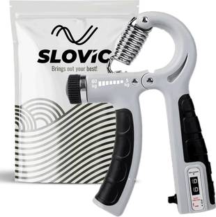 SLOVIC Hand Grip With Counter | Upto 60 Kg | Hand Grip Strengthener |Hand Grip Hand Grip/Fitness Grip