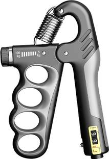 Oddish R SHAPE 5kg To 100kg ADJUSTABLE SPRING COUNTER HAND GRIP Hand Grip/Fitness Grip