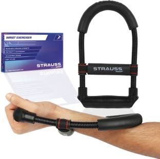 Strauss Adjustable Forearm Strengthener Wrist Exerciser Hand Grip/Fitness Grip