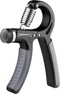 GOCART Fitness Hand Grip Gripper Adjustable Hand Expandera Exerciser Wrist Strength Training Grips finger trainer In Black Color Hand Grip/Fitness Grip