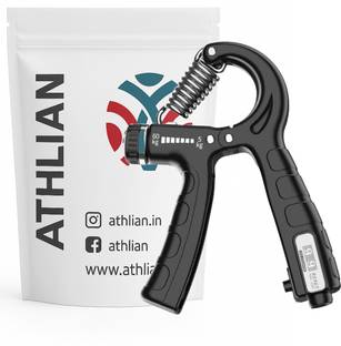 Athlian Adjustable Hand Gripper with Counter, 5-60kg Hand Strengthener for Men & Women Hand Grip/Fitness Grip