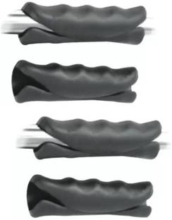 usi Weight Lifting Grips, 735(Set Of 4 Pieces) Barbell Grip Pads Black Hand Grip/Fitness Grip