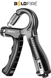 BoldFire Hand Strengthener with Counter, Adjustable Resistance from 5-60KG Hand Grip/Fitness Grip