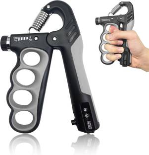 ADONYX Hand Gripper Strengthener, Adjustable Resistance 11-220 Ibs Finger Strengthener Hand Grip/Fitness Grip