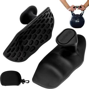 SERPLEX Weight Lifting Grips with Storage Case Non Skid Grip Pads for Palm Protection Hand Grip/Fitness Grip