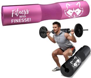 MAPACHE Elite series barbell pad for weightlifting, squats, Squat Pad PINK Hand Grip/Fitness Grip