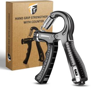 FirstFit Hand Grip Strengthener With Counter | Strength Trainer Hand Grip/Fitness Grip