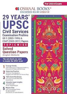 Oswaal 29 Years Upsc Civil Services Examination Prelims Gs 1