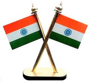 Tulsae INDIAN FLAG Rectangle Car Dashboard Flag