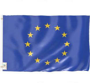 The Flag Company European Union Flag - EU 2ftx3ft Rectangle Outdoor Flag