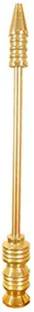 RGDREAMS Aarnav Golden Car Flag Rod With Bracket Windsock Car Flag Double Sided Wind Body Flag