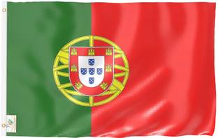 The Flag Company Portugal National Flag - Outdoor Flag 2ft X 3ft Rectangle Outdoor Flag