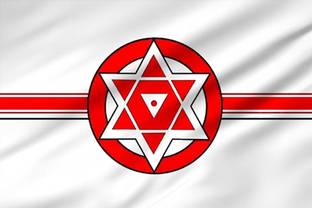 The Flag Company JanaSena Flag - 4ftx6ft Rectangle Outdoor Flag