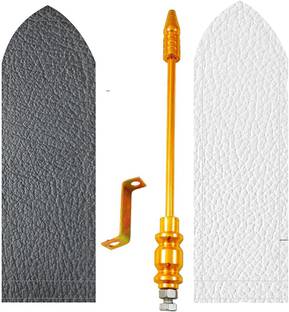 KIING golden rod with black & white cover Windsock Car Window Flag