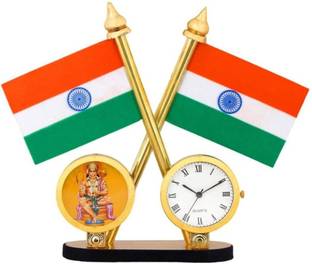 Voyo India Double Sided Wind Car Dashboard Flag