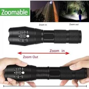 DMCEF 5 modes Zoom torch with rechargeable battery with charging kit Flambe Torch