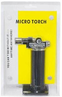 MICRO TORCHES Butane with Dual Flame Mode Refillable Kitchen Lighter Blow Gun Flambe Torch