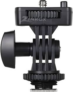 ZINROX Adjustable Swivel Hot Shoe Mount with 1/4" Screw for Cameras & Accessories Flash Shoe Adapter